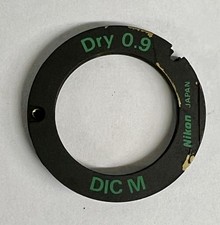 Nikon Microscopio DIC M Nomarski Condensatore Prisma Secco 0,9