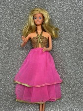 VHTF Vintage 1977 Superstar Barbie Sears Esclusivo Best Buy Abito Rosa #2054