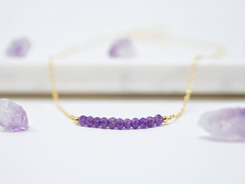 Collana barra catena oro - a,