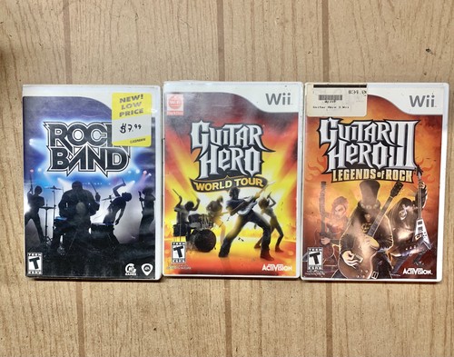 Nintendo wii guitar hero - nintendo, iii