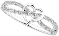 Anello cuore infinito donna