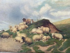 ANTICO DIPINTO OLIO SU TELA