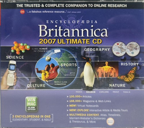 Encyclopedia britannica 2007 - encyclopedia,