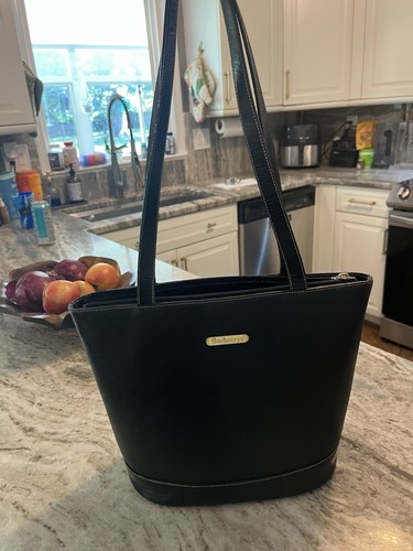 Borsa burberry pelle nera - borsa,
