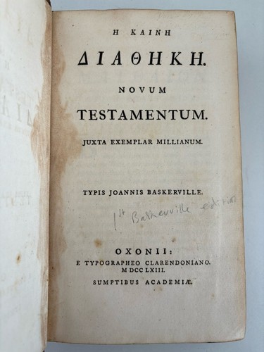 1763 new testament bible - new,