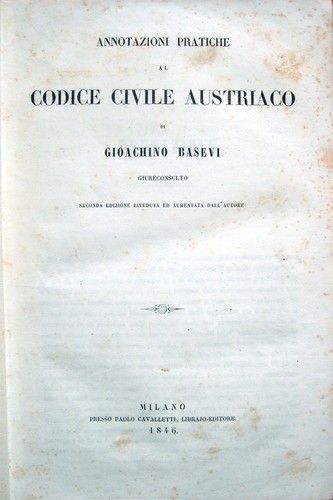 1846 basevi annotazioni - 1846, basevi,