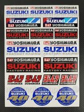 Adesivi decalcomanie moto Team