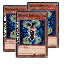 3x MANDRAGORA BRANCOMALVAGIO (Evilswarm Mandragora) • Comune • EGO1 IT012 • 1Ed