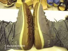 SCARPE STIVALETTI DONNA FILA INVERNALI ORIGINALI IMBOTTITI PELLICCIA+BUON NATALE