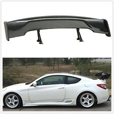 1x Spoiler bagagliaio posteriore racing in fibra di carbonio nero labbro per 57'' 3D 3DI GT universale