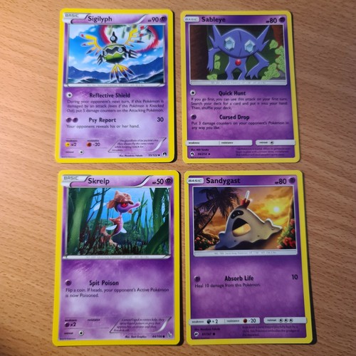 Sigilyph sableye skrelp - +, +
