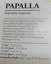 PLEXI-EMPORIUM  PAPALLA SOSPENSIONE ALETTE DI RICAMBIO PICCOLA FLASH GRANDE SAT.