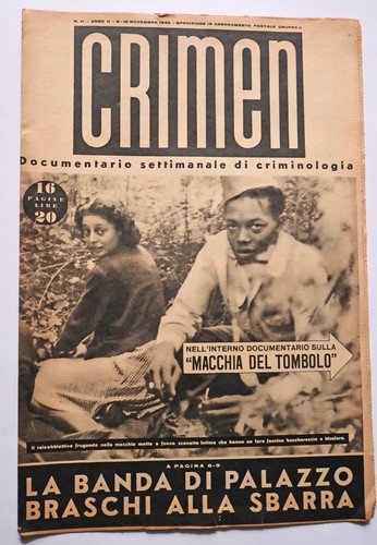 Rivista crimen - crimen, n.