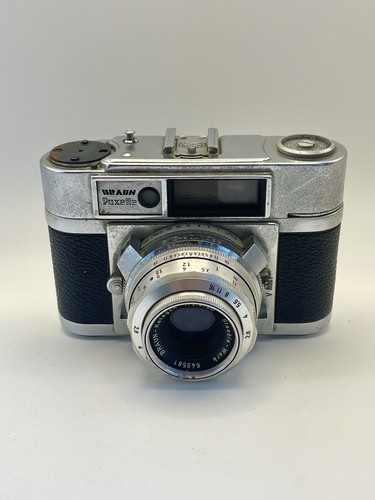 Braun paxette fotocamera - braun,