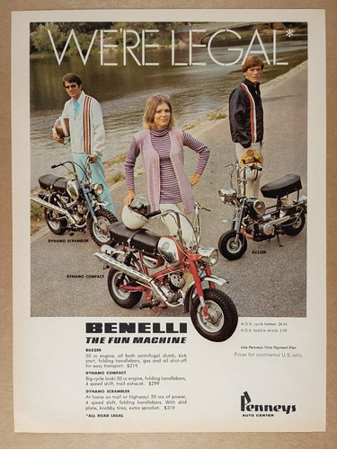 Pubblicità benelli buzzer - pubblicità,