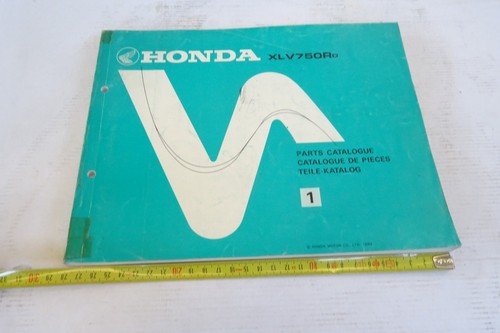 Honda xlv 750 catalogo - honda,