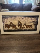 Arte da parete batik africana