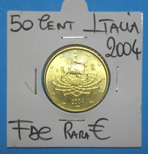 50€ CT ITALIA 2004 MARCO AURELIO FDC FIOR DI CONIO FIOR DI CONIO DE ROTOLI  