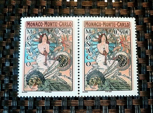 Francobolli monte carlo - :,
