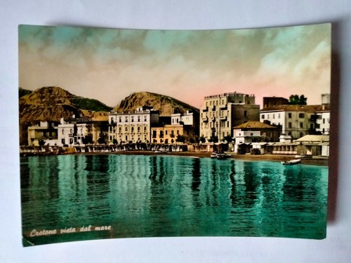 Cartolina crotone vista - crotone, (kr)-