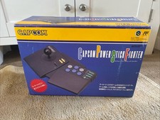 Joystick Capcom Power Stick Fighter SNES Super Nintendo Famicom + adattatore PCFSF