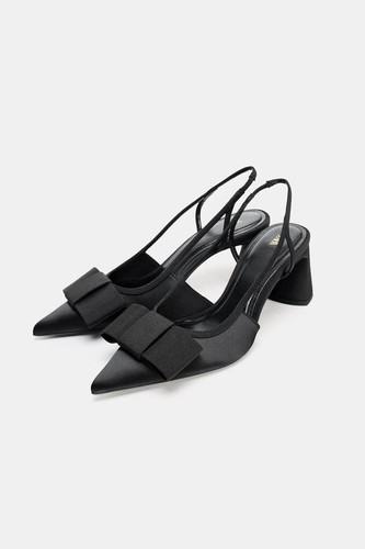 Scarpe zara fiocco slingback - scarpe,