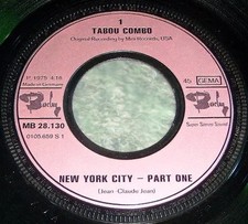 Tabou Combo New York City 7''