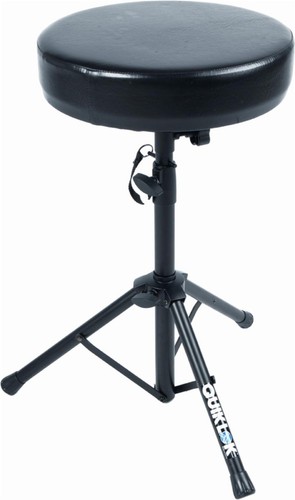 Quiklok sgabello ecopelle nero - sgabello,