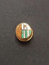 Pins Pin Badge Spilla calcio K verde bianco oro