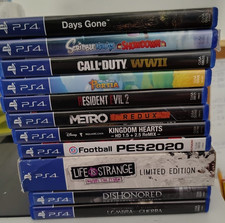 Lotto 11 giochi Playstation 4 usati