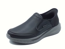 Skechers Slip-Ins 205237 Slade Cooper Black Mocassini per uomo in pelle e sintet