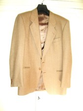 GIACCA CLASSICA INVERNALE LANA BEIGE CHIARO TG.M (VEDI MISURA) PERFETTO STATO