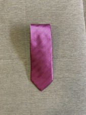 Cravatta da uomo, Boss Hugo Boss, colore rosa, 100% seta