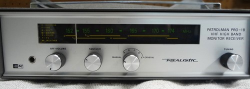 Realistic patrolman pro vhf - realistic, pro-1b