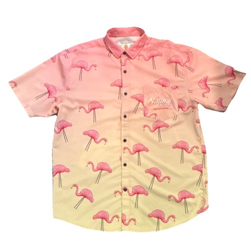Camicia tropical bros - camicia, rosa