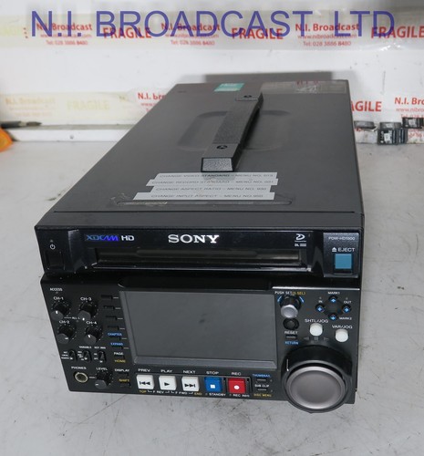 Sony pdw hd1500 xdcam - sony, hd