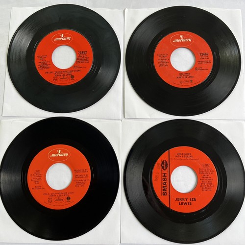 Jerry lee lewis singles on - -,