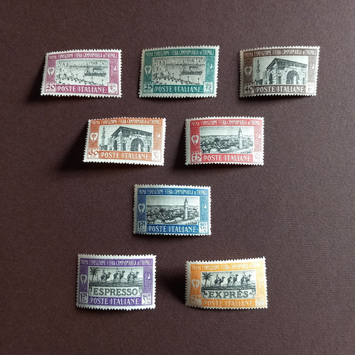 Colonie italiane libia - libia, 1927/