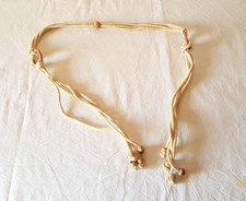 Cintura vintage '70 in corda per donna ragazza signora artigianato etnico