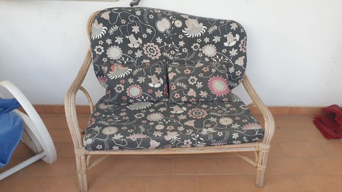 Divano bamboo cuscini - divano,