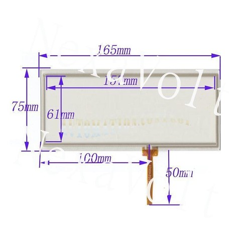 Touch screen pollici fili - touch,