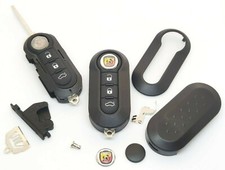 Kit Guscio Telecomando Completo Chiave FIAT Punto ABARTH 500 595 695