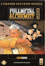fumetto FULL METAL ALCHEMIST GOLD  PLANET MANGA numero 4