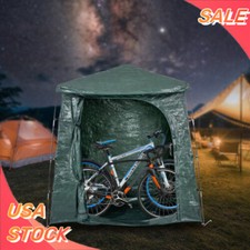 Tenda da Giardino Porta Bicicletta Capanno Esterno Impermeabile Rifugio Pieghevole Stabile Tenda