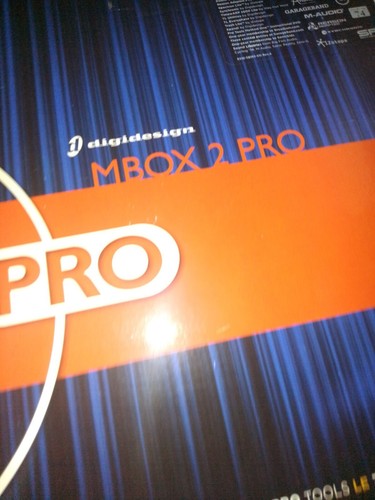 Mbox pro firewire ptle7 - pro, +