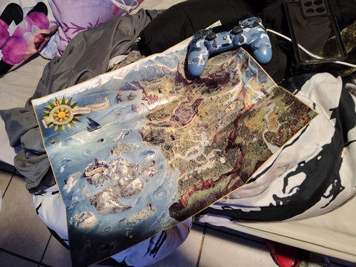 Mappa gioco ps4 the - , witcher