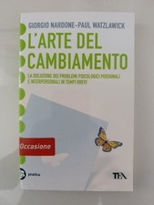 Libro Nardone Watzlawick L'arte del cambiamento