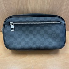 Borsa a tracolla Louis Vuitton Damier Graphite N41289 Ambler Body Sling Japan