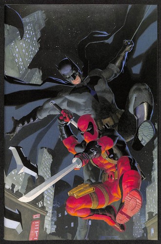 Deadpool batman esad ribic - batman,