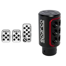 Sparco Spc0406Bk Pedali Racing